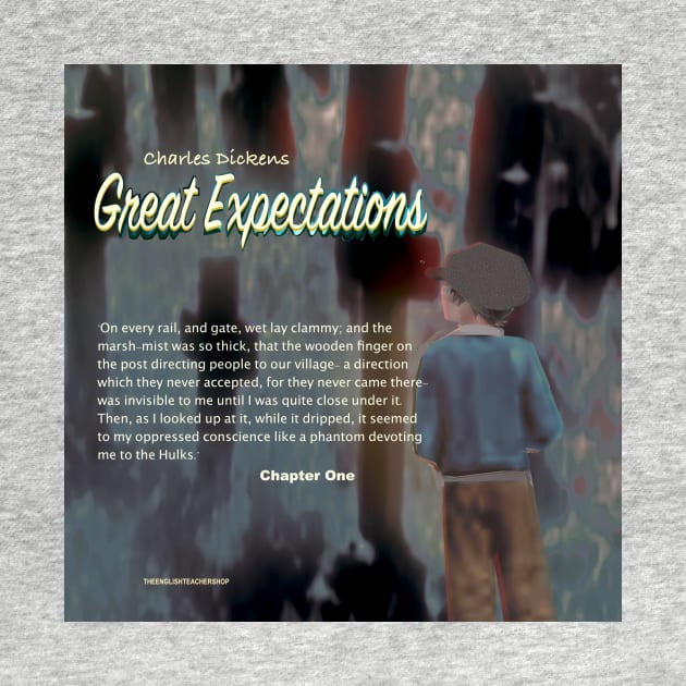 Great Expectations image and text by KayeDreamsART